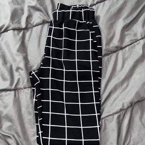 Black dress up pants